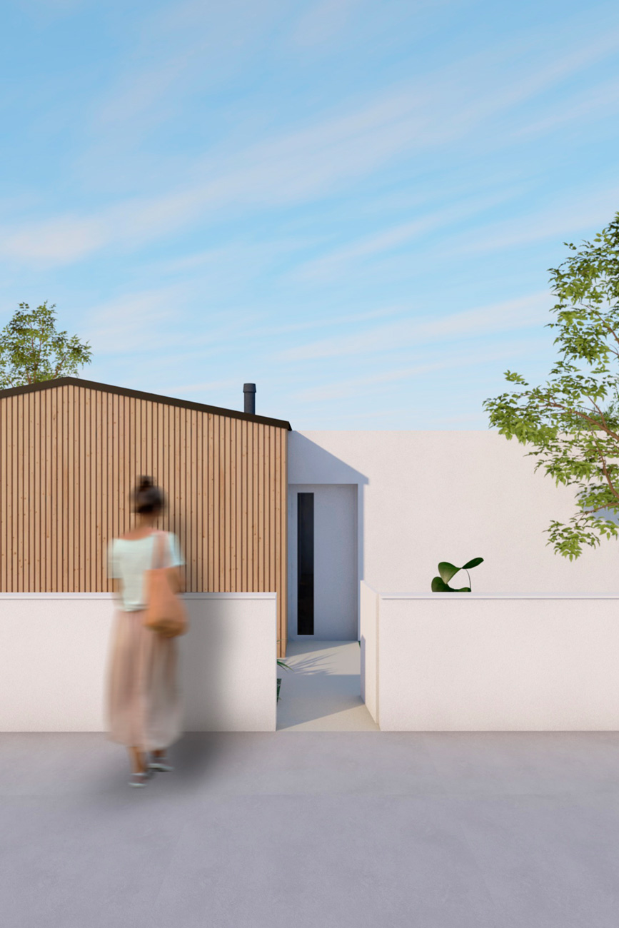 Projet de réhabilitation et extension d’un hangar en maison individuelle à Toulouse par Cartel Architectes Devis projet sur mesure DO117